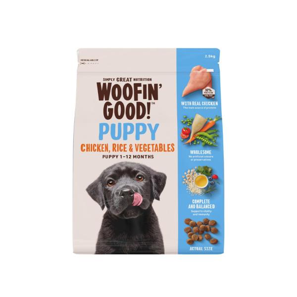 Puppy Chicken Rice & Vegetables Dry Dog Food