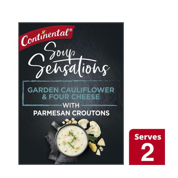 Sensation Garden Cauliflower & 4 Cheese Soup Serves 2
