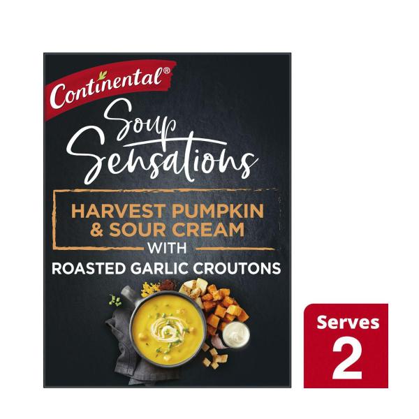 Sensations Harvest Pumpkin & Sour Cream Soup Serves 2