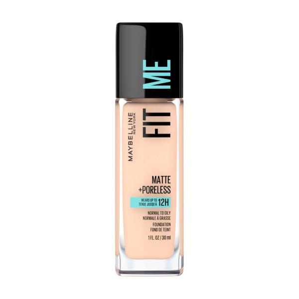 MAYBELLINE FIT ME MATTE+PORELESS LIQUID FOUNDATION:NATURAL IVORY:.:30 ML