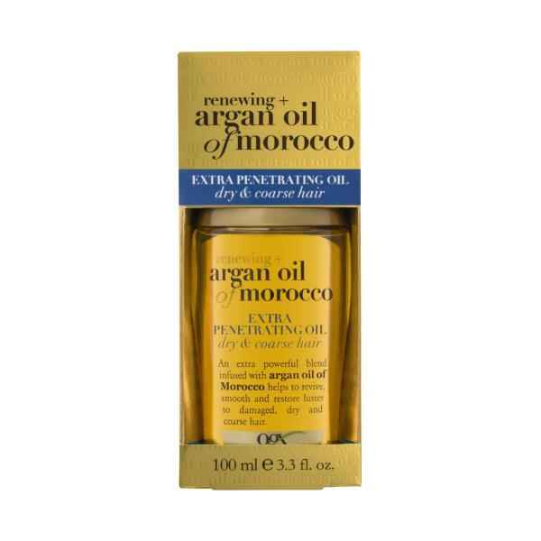 Renewing + Hydrating & Shine Argan Oil Of Morocco Extra Penetrating Oil For Damaged & Heat Styled Hair