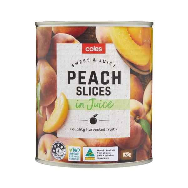 Australian Peach Slices In Juice
