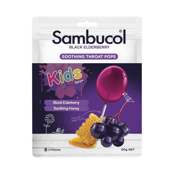 Kids Soothing Throat Pops