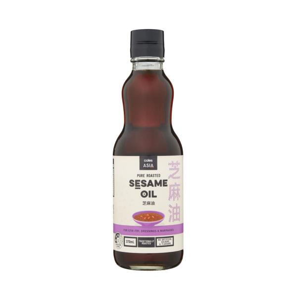 COLES ASIA SESAME OIL 370ML