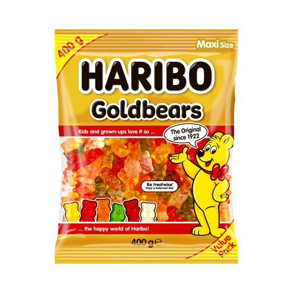 HARIBO GOLDBEARS LOLLIES 400G
