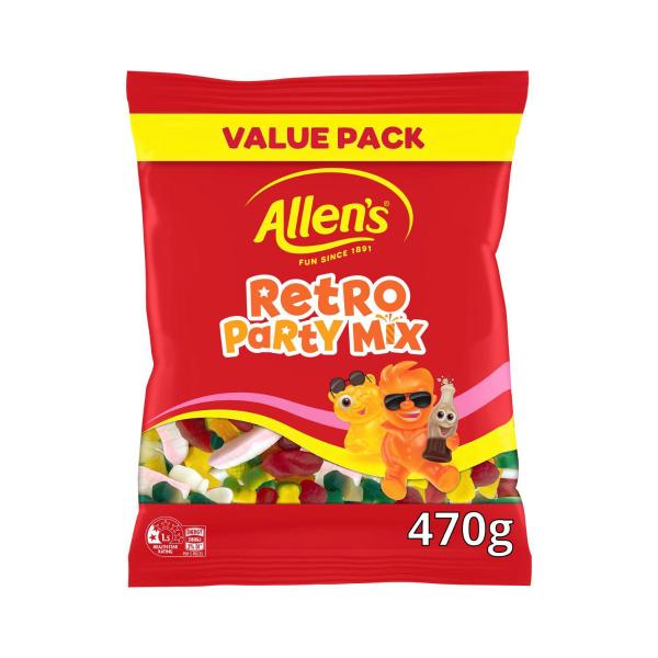 Lollies Large Value Bag Candy Retro Party Mix