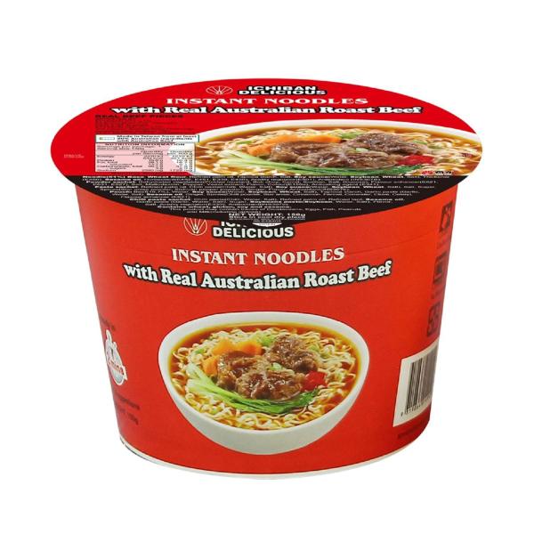WEI LIH ICHIBAN BOWL NOODLE ROAST BEEF 150G