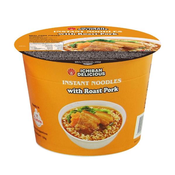 WEI LIH ICHIBAN NOODLE BOWL ROAST PORK 150G