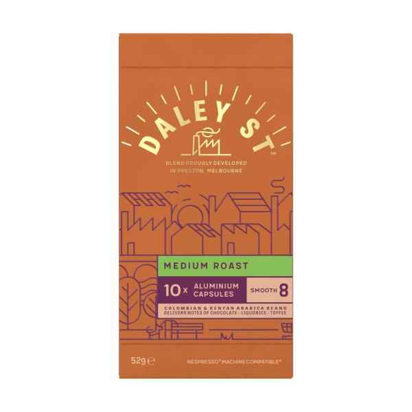 Daley Street Medium Aluminium Nespresso Compatible Coffee Capsules