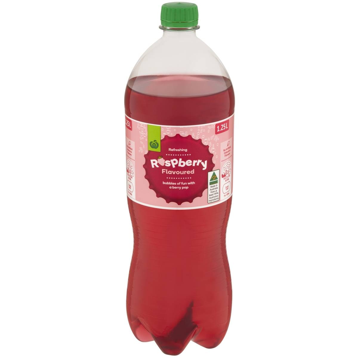 Woolworths Raspberry Bottle 1.25l