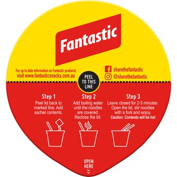 Fantastic Crispy Bacon Noodle Cup 70g