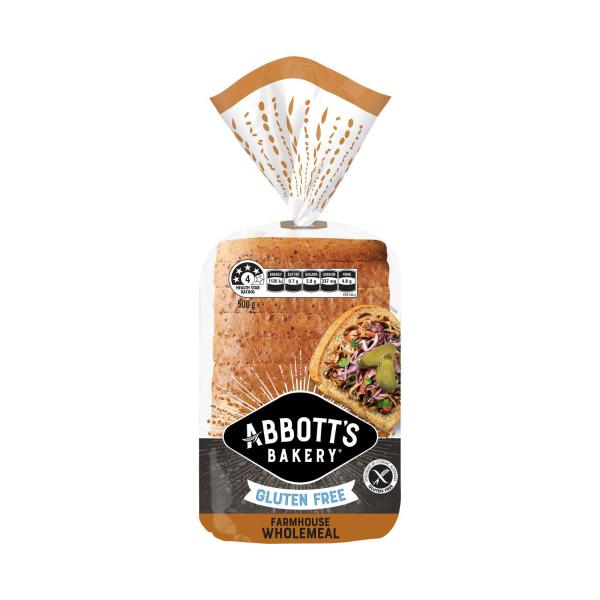 ABBOTT'S BAKERY GLUTEN FREE FARMHOUSE WHOLEMEAL