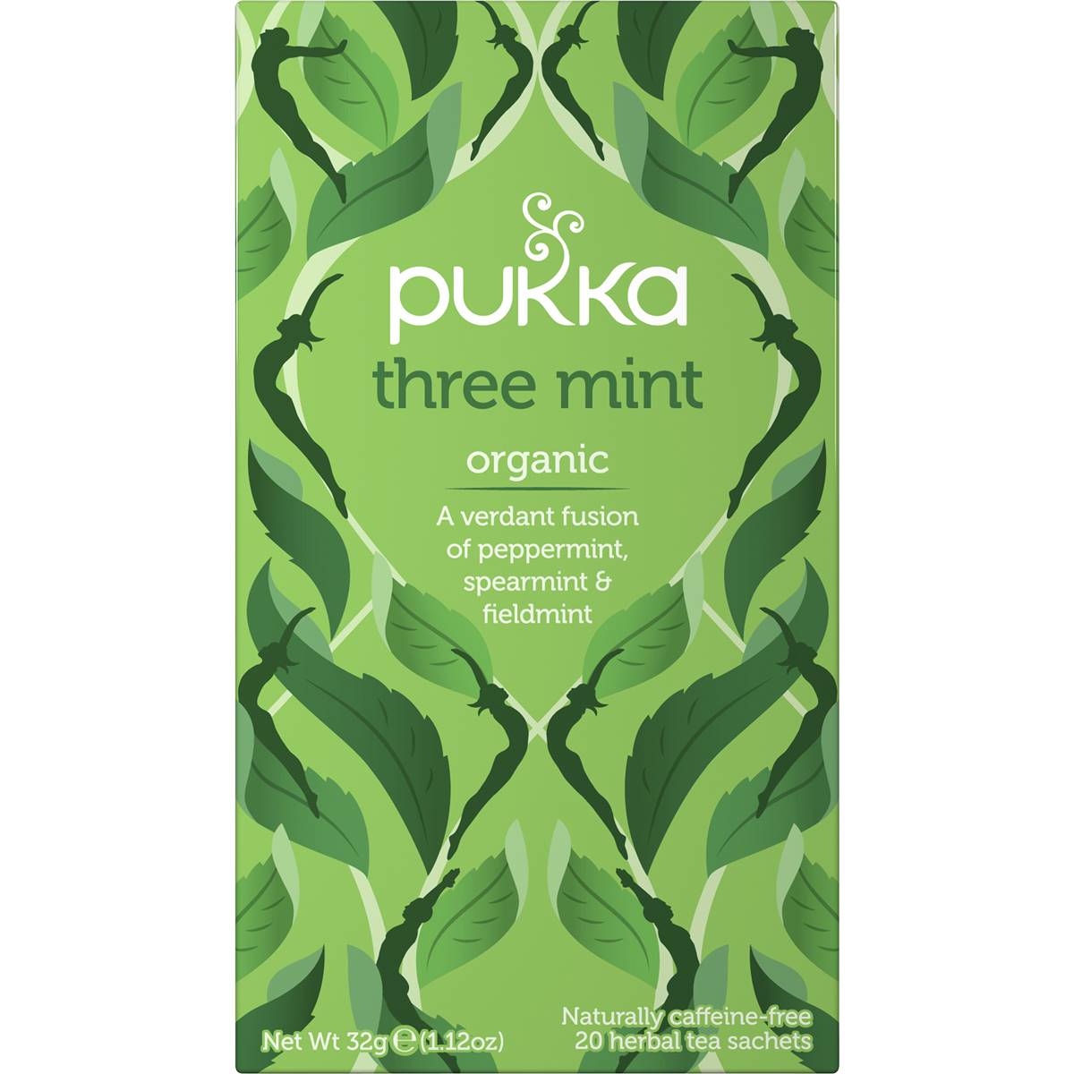 Pukka Tea Bags Three Mint 20 pack