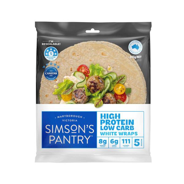 SIMSON'S PANTRY LOW CARB HIGH PROTEIN 5PK