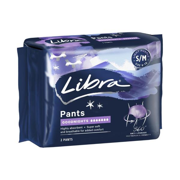 LIBRA NIGHT PANTS MEDIUM 2 PACK