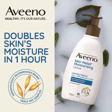 Aveeno Skin Relief Fragrance Free Lotion Sensitive 354mL
