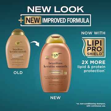 OGX Brazilian Keratin Therapy Conditioner For Dull Hair 385mL