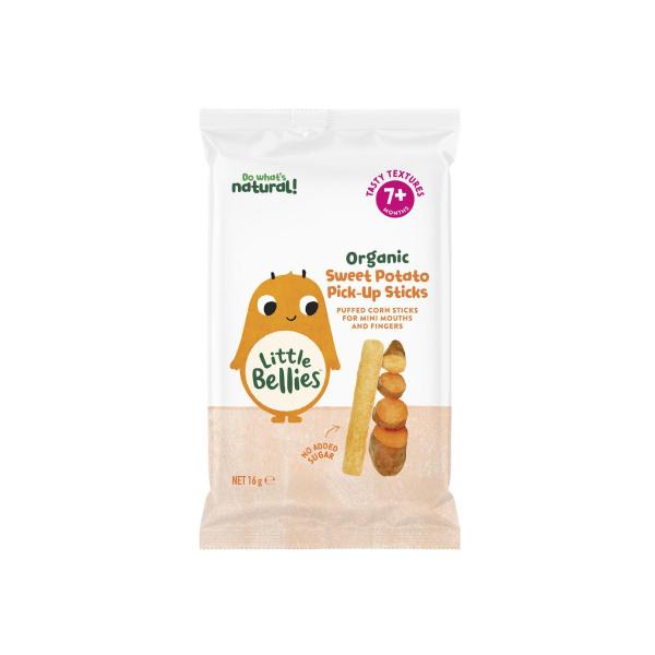 Organic Sweet Potato Pick-Up Sticks 7+ Months