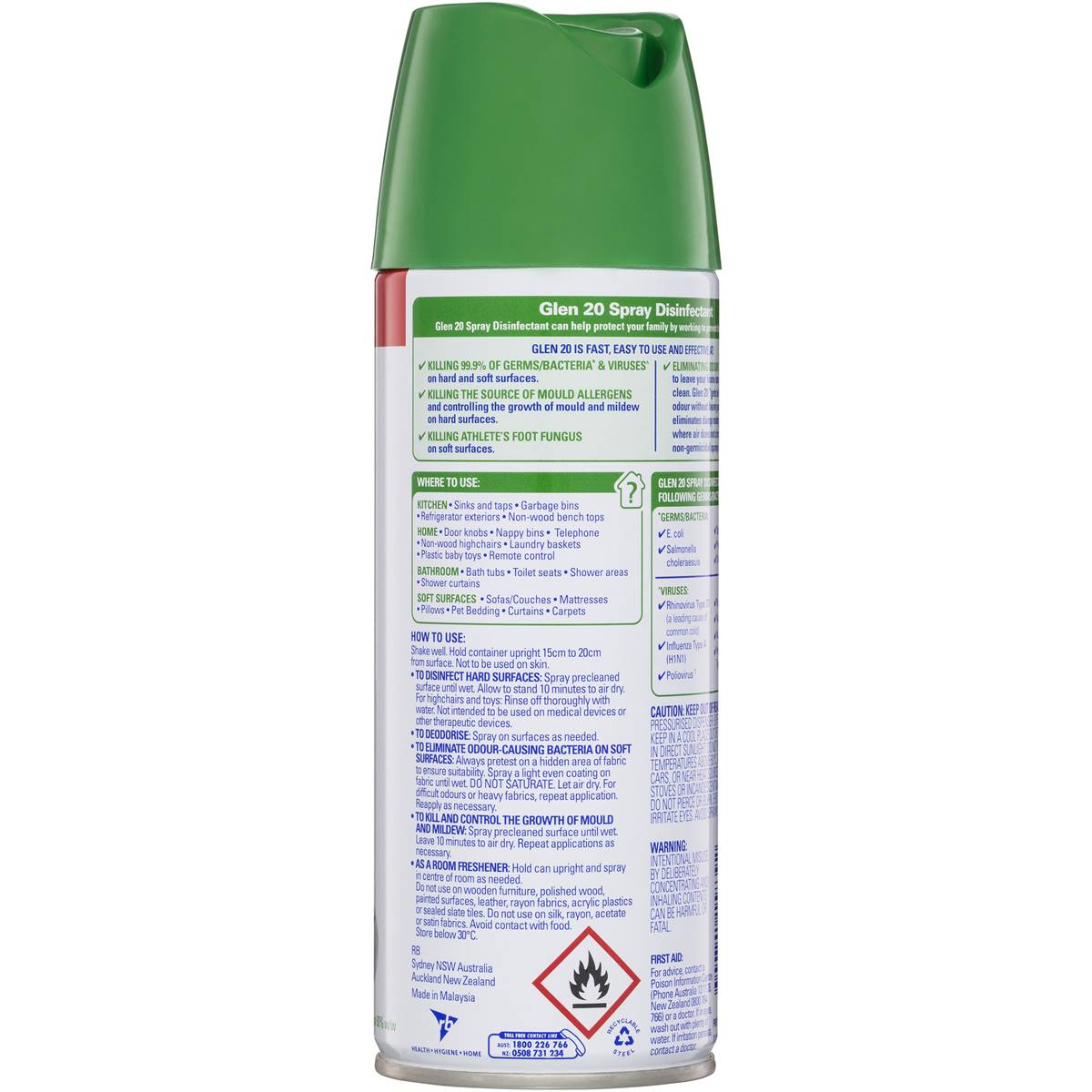 Glen 20 All-In-One Lavender Disinfectant Spray 300g