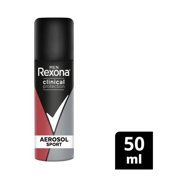 Men Deodorant 96Hr Clinical Aerosol Sport Travel Pack