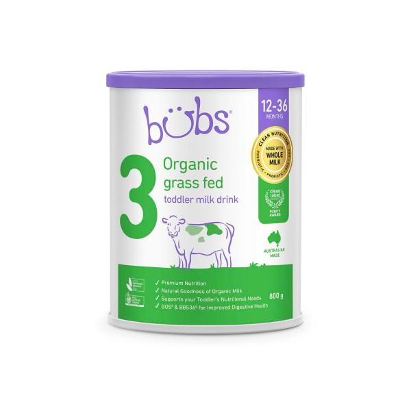 Organic Grass Fed Formula Stage 3 Toddler