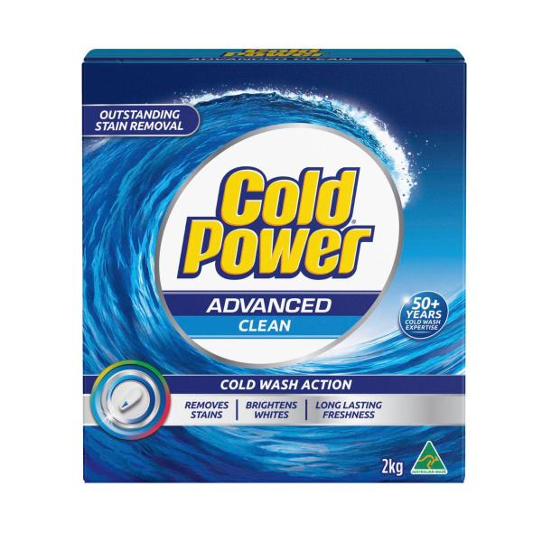 COLD POWER LAUNDRY POWDER ADVANCED CLEAN 2KG