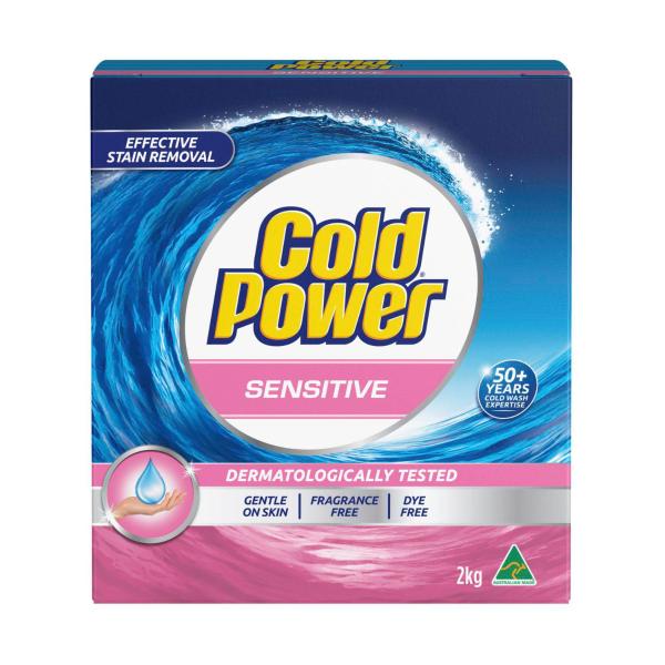 COLD POWER LAUNDRY POWDER SENSITIVE 2KG