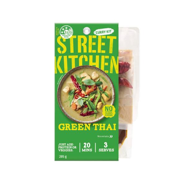 STREET KITCHEN THAI GREEN CURRY 285G