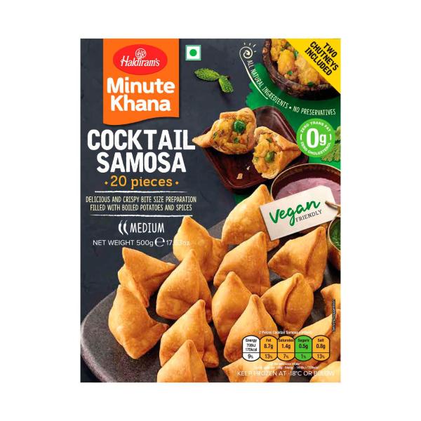 HALDIRAMS COCKTAIL SAMOSA 500G