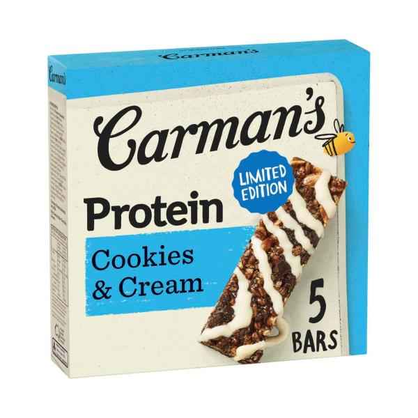 Cookies & Cream Protein Bars 5 Pack