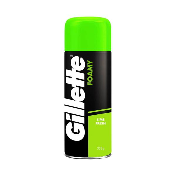 GILLETTE SHAVING FOAM LIME FRESH VALUE PACK 333G