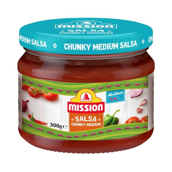 MISSION CHUNKY MEDIUM SALSA 300G
