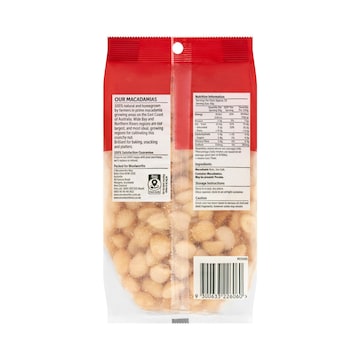 Woolworths Macadamias Roasted & Salted 400g