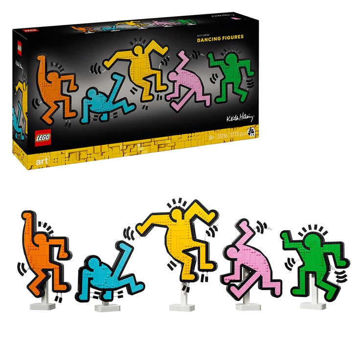 LEGO Art Keith Haring – Dancing Figures 31216