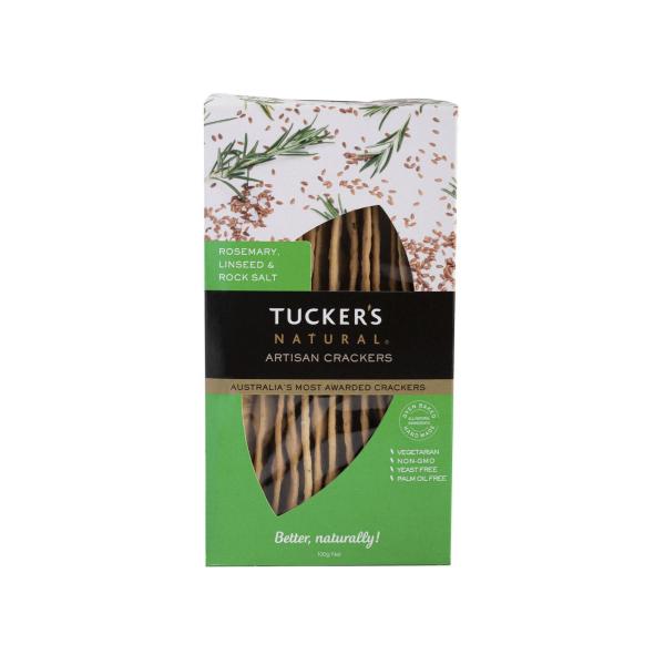 Natural Artisan Cracker Rye Rosemary