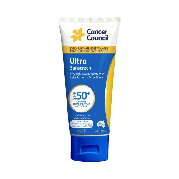 CANCER COUNCIL SUNSCREEN SPF50+ ULTRA TRAVELLER 35ML