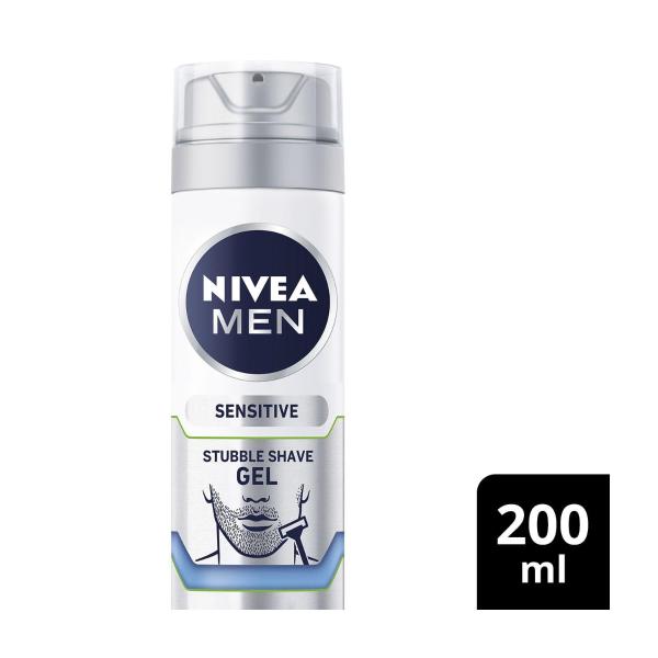 Men Sensitive Stubble Shave Gel