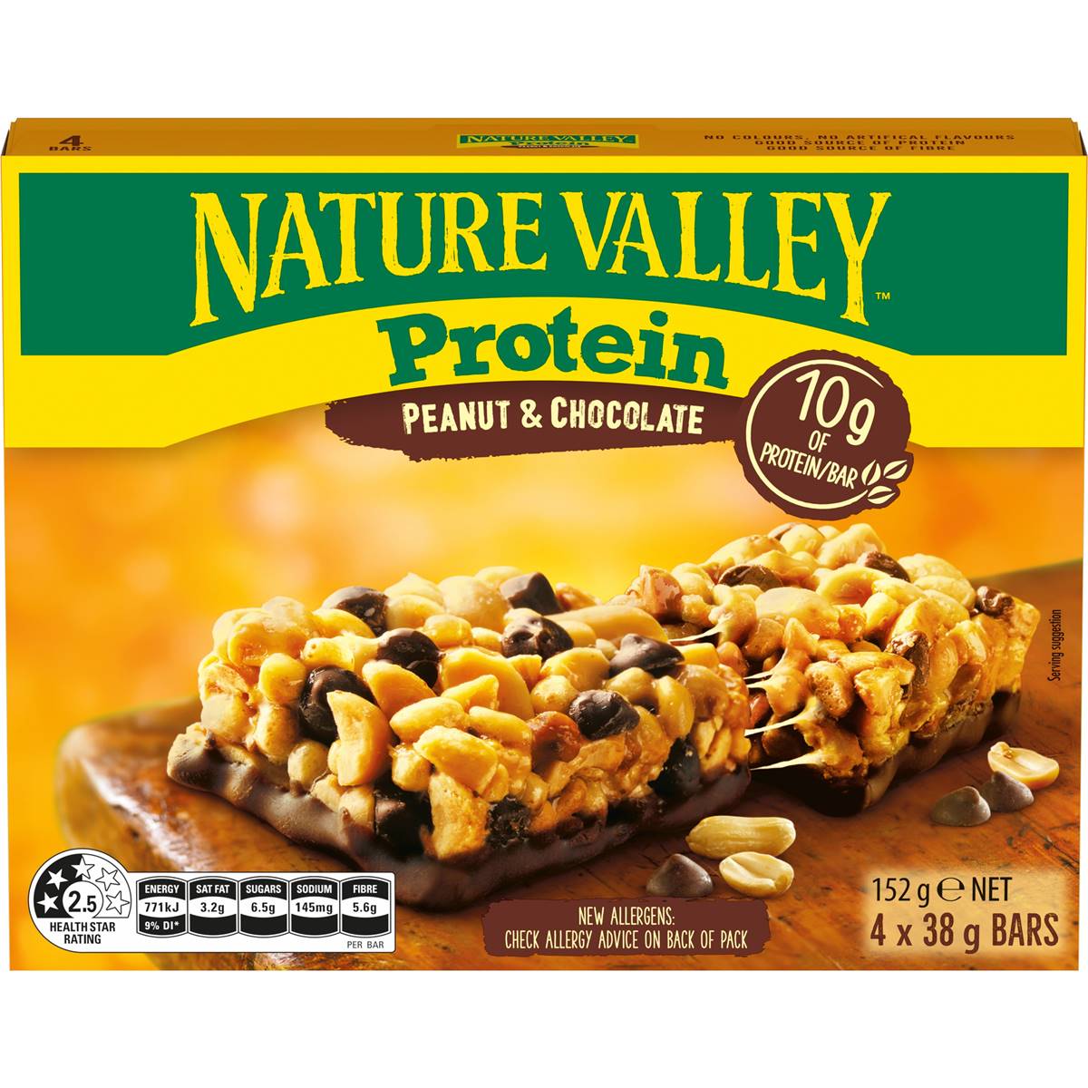 Nature Valley Peanut & Chocolate Protein Bars 4 pack