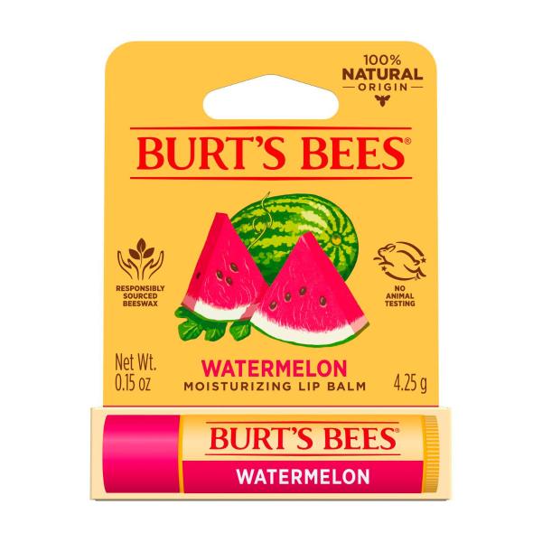 BURTS BEES WATERMELON LIP BALM 4.25GRAM