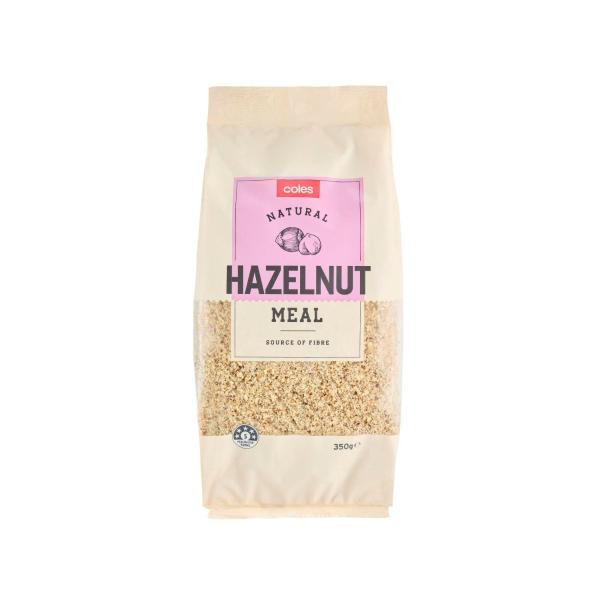 COLES HAZELNUT MEAL 350G