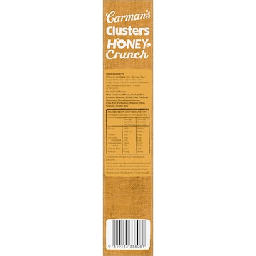 Carman's Clusters Aussie Oat Honey Crunch 450g