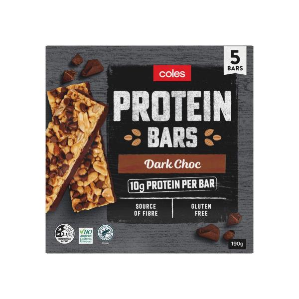 Protein Bars Dark Choc 5 Pack