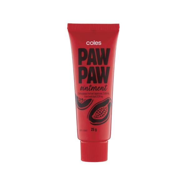 COLES PAW PAW OINTMENT 25GRAM