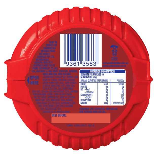 Hubba Bubba Gum Tape Strawberry 56g