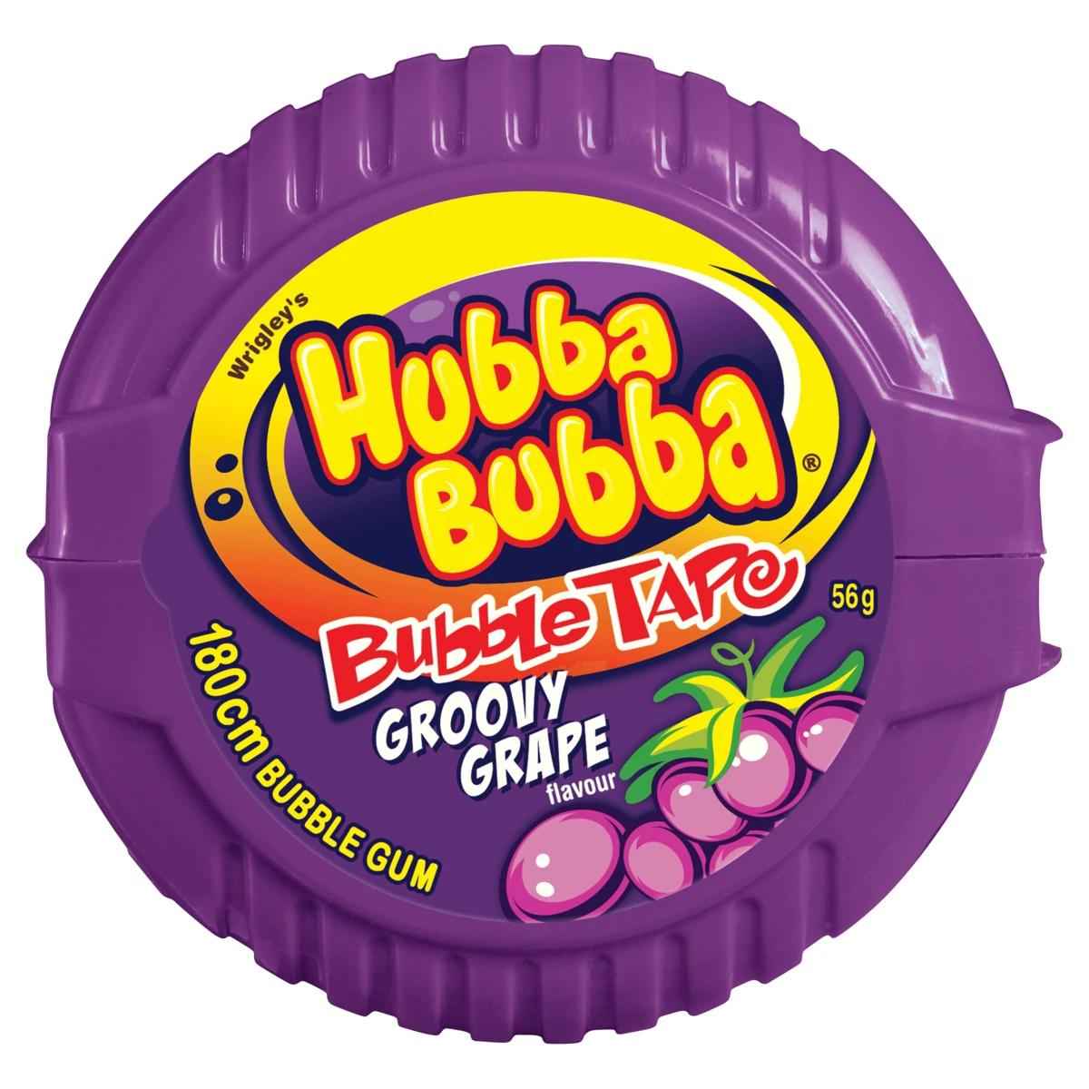 Hubba Bubba Gum Tape Grape 56g