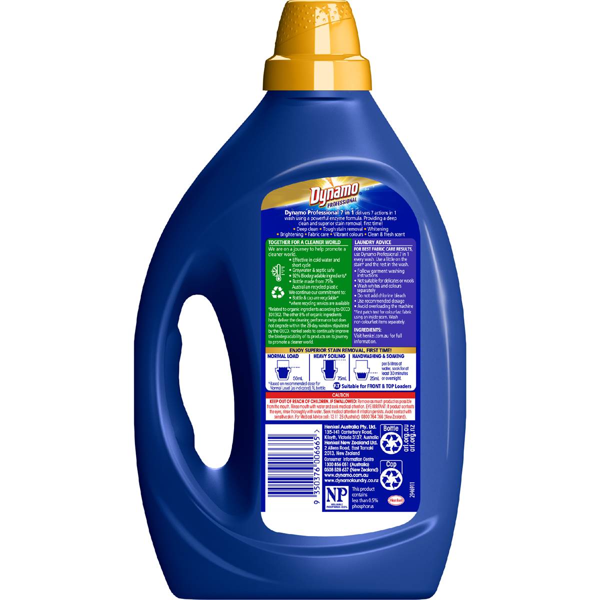 Dynamo Professional Laundry Liquid 7 In 1 Action 1L