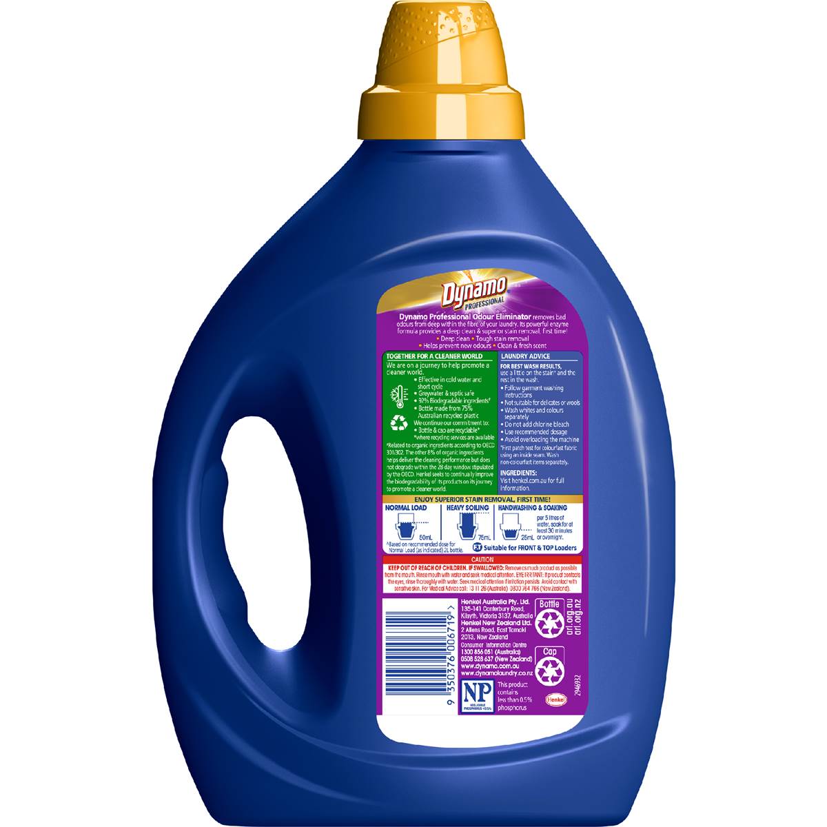 Dynamo Professional Laundry Liquid Odour Eliminator 2L