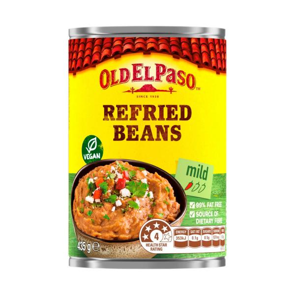 OLD EL PASO REFRIED BEANS 435G