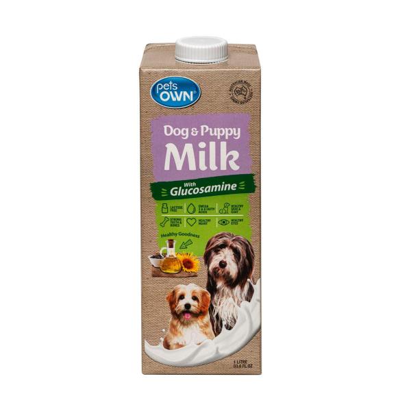 PETS OWN DOG & PUPPY MILK 1 LITRE