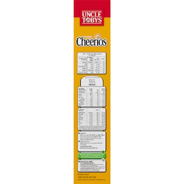 Uncle Tobys Cheerios Honey 520g